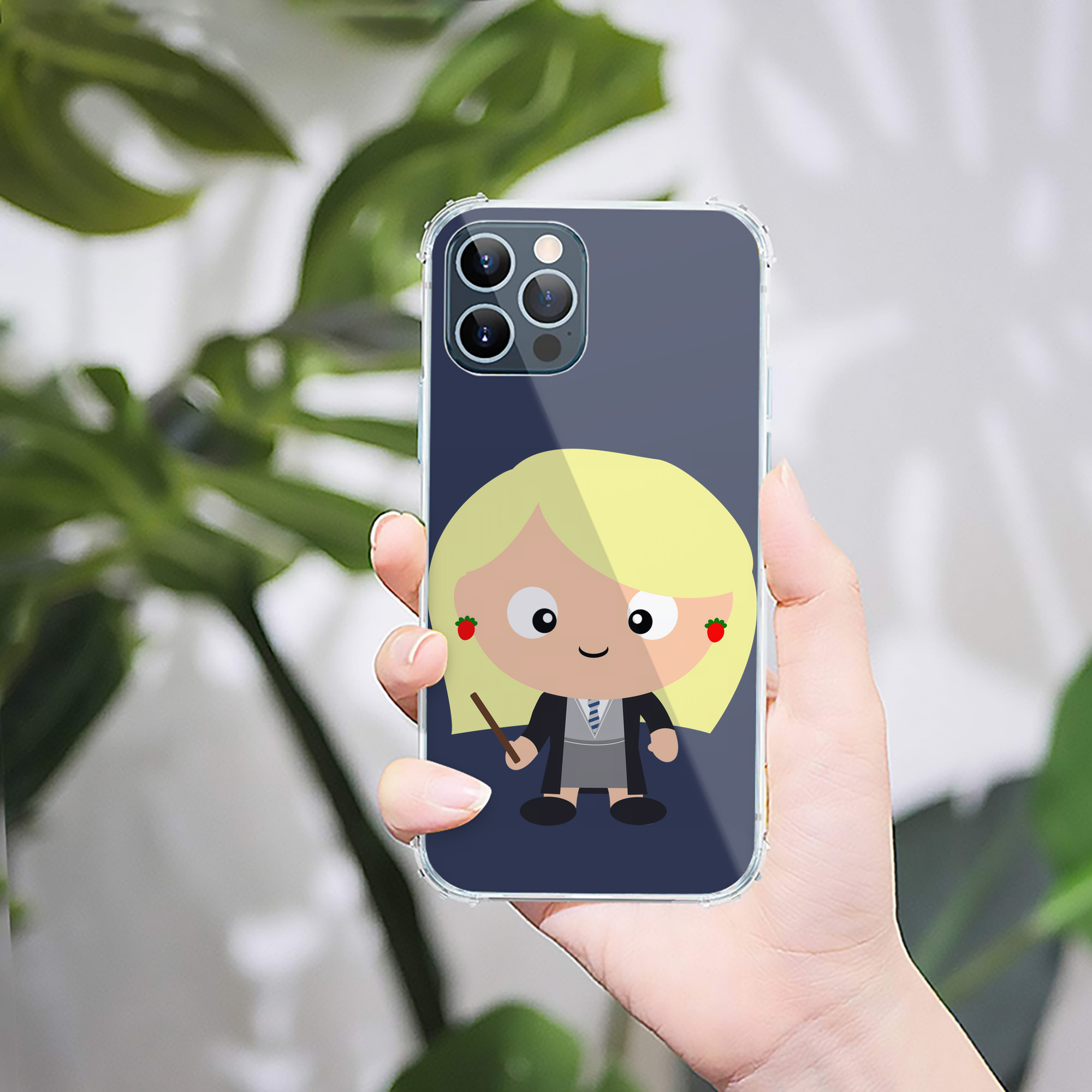 （画像用） Harry Potter ハリー・ポッターシリーズ 【iPhone 12シリーズ対応】透明スマホケース（クリアソフトケース）